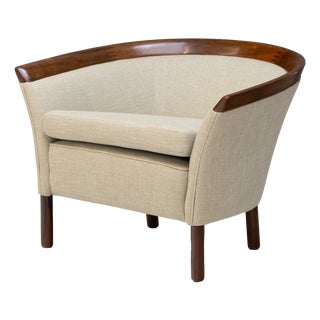 Mid-Century Modern Danish Lounge Chair in Teak, 1960s For Sale