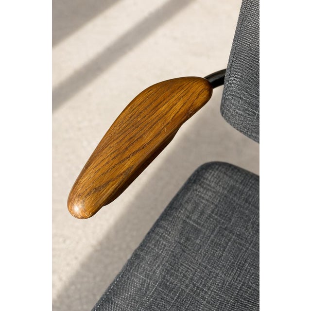 Mid-Century Scandinavian Modern Industrial Office Swivel Chair from Verkstads AB Lindqvist, 1960s For Sale - Image 10 of 18