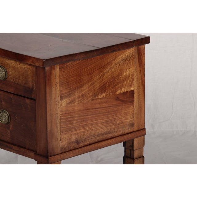 Antique Biedermeier Chest of Drawers in Walnut, 1815 For Sale - Image 17 of 18