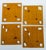 Ceramic La Casa Degli Efebi Tiles by Gio Ponti for Casa Bardelli, 1980s, Set of 4 For Sale - Image 9 of 12
