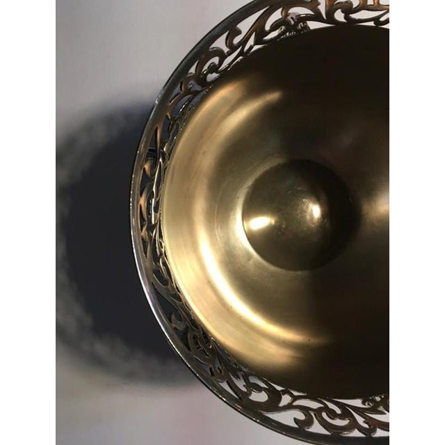 Early 20th Century Sterling Silver Bowl attributed to Goldsmiths & Silversmiths, London, 1900s For Sale - Image 6 of 18