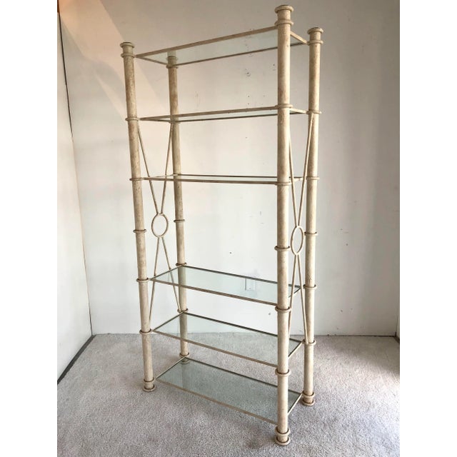 1970's Giacometti Style Brutalist Etagere For Sale - Image 10 of 10
