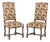 Renaissance Style Upholstered Chairs, Pair For Sale