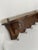 Wood Antique French Oak Wall Shelf Coat and Hat Rack For Sale - Image 7 of 18