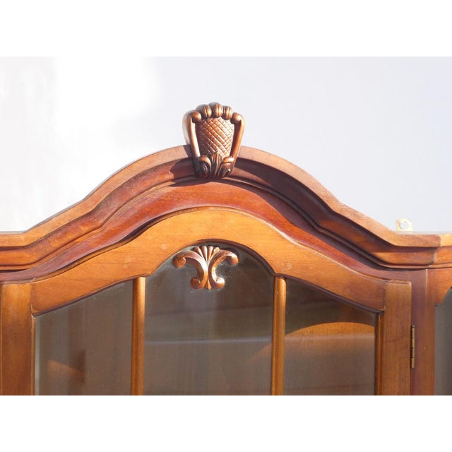 Vintage Wooden Wall Display Apothecary Cabinet, 1960s For Sale - Image 6 of 7