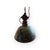 1960s Industrial Pendant Lamp with Enamel Shade and Cast Housing attributed to VEB Leuchtenbau Leipzig, 1960s For Sale - Image 5 of 9