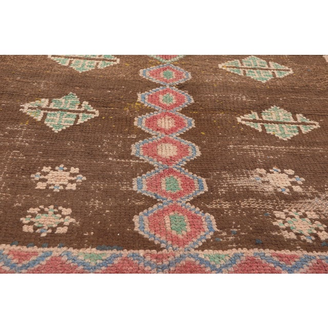 Late 20th Century Vintage Boujad Moroccan Rug, 04'06 X 08'03 For Sale - Image 5 of 10