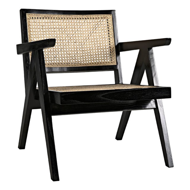 James Relax Chair, Charcoal Black For Sale