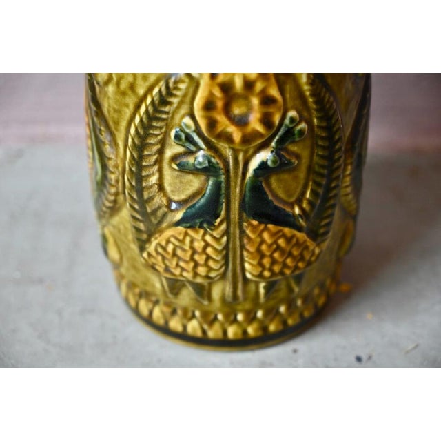 Large Brutalist Vase by Bodo Mans for Bay Keramik, 1950s For Sale - Image 6 of 10