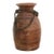 Antique Dark Wood Ghee Pot For Sale