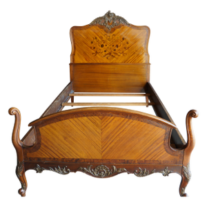 Antique French Provincial Twin Bed Frame