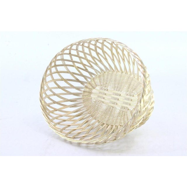 Basket Shaped Silver Wire Ring For Sale - Image 5 of 8