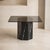 Postmodern Faux Marble Pedestal Side Table – Ceramic & Glass, 1980s, Mid-Century For Sale - Image 12 of 17