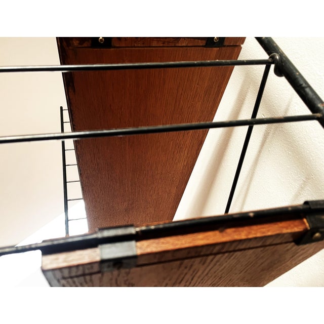 Mid-Century Scandinavian Modern Icon Freestanding Ladder Shelf, 1960s For Sale - Image 10 of 16