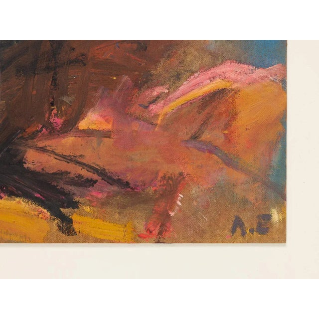 Abstract Composition, Oil on Panel, Framed For Sale - Image 7 of 11