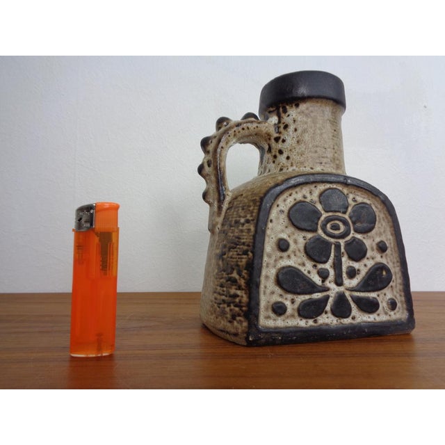 Beige Ceramic Luxus Vase from Dieter Peters for Carstens Tönnieshof, 1970s For Sale - Image 8 of 15