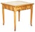 Laburnum Oyster Wood Marble Topped Food Preparation Table For Sale