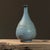 Mid-Century Modern Vintage Long Neck Mid Century Volcanic Glaze Blue Vase by William C. Alexander, Signed For Sale - Image 3 of 7