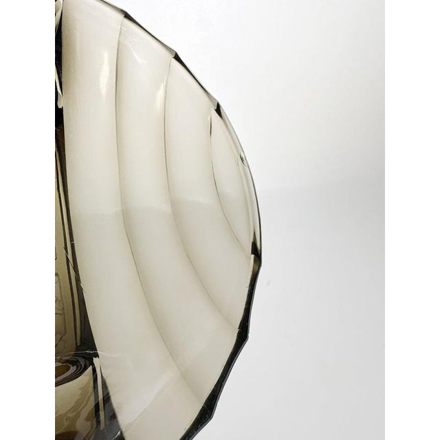 Gold Art Deco Sculpted Glass Catchall, France, 1940s For Sale - Image 8 of 15