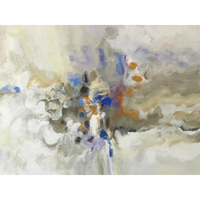 Abstract 1972 John Thomson (Santa Cruz, California) Abstract Painting For Sale - Image 3 of 12