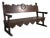 Italian Antique Wooden Bench, 1820s For Sale
