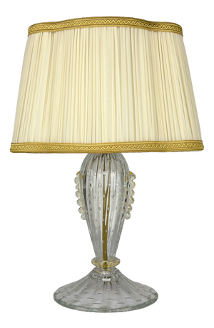 Murano Glass Table Lamp from Barovier and Toso, Italy, 1980s