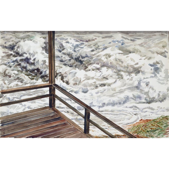 Outside the Deck by Joseph Yeager For Sale - Image 4 of 5