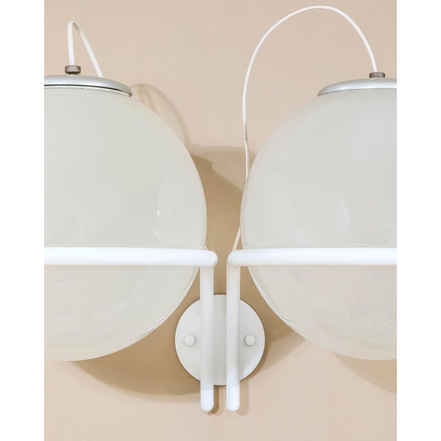 Mod. 239/2 Wall Lamps by Gino Sarfatti for Arteluce, 1970s, Set of 4 For Sale - Image 6 of 7