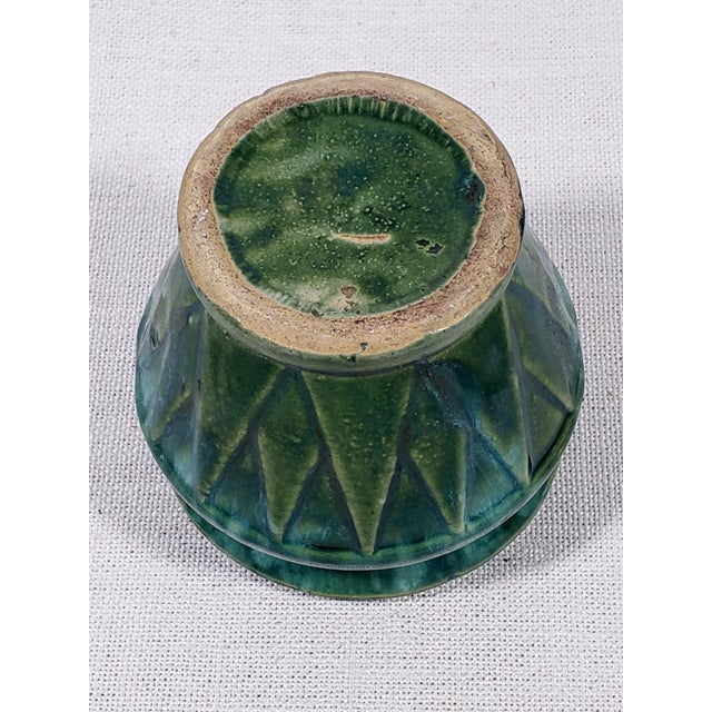 Ceramic Antique Original Brush McCoy Pottery Jardmiere Art Deco Planter (Circa 1920's) For Sale - Image 7 of 7