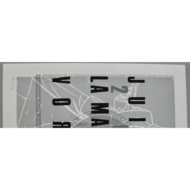 André Juillard, Blake & Mortimer: The Voronov Scheme, 2000, Screenprint For Sale - Image 13 of 17