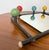 Mid-Century Modern Wall Coat Rack with Mirror by Roger Féraud, France, 1950s For Sale - Image 3 of 18