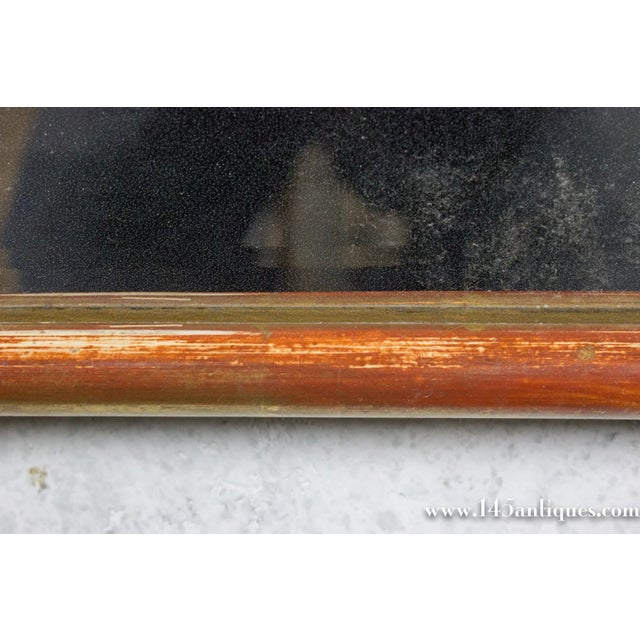 Wood French 19th Century Carved Giltwood and Beveled Mirror For Sale - Image 7 of 12