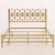 Italian Brass Bed by Ciansky, Shelba, and Luciano Frigerio for Frigerio Di Desio, 1960s For Sale - Image 4 of 18