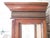 Late 20th Century Brandt Solid Cherry Chippendale Diminutive Curio Cabinet For Sale - Image 11 of 13