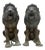 Unknown, Pair of Bronze Lions, 1928, Bronze For Sale