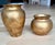 Neoclassical Set of 2, Vintage Neoclassical Gold Leaf Terracotta Vases – Made in Italy For Sale - Image 3 of 8