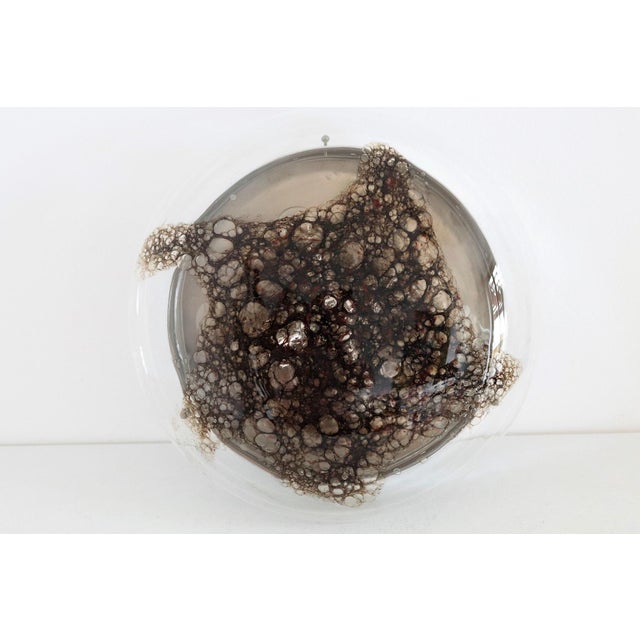 Italian Murano Bubble Glass Flush Mount by La Murrina, 1970s For Sale - Image 13 of 18