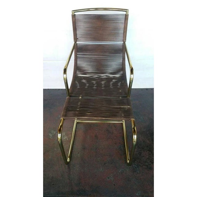 Pair of Sleigh Chairs in the Style of Walter Lamb, U.S.A. 1950s For Sale In Los Angeles - Image 6 of 8