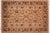 Boho Chic 1990's Tan/Green Wool Rug - 6'2'' X 8'11'' For Sale - Image 9 of 9