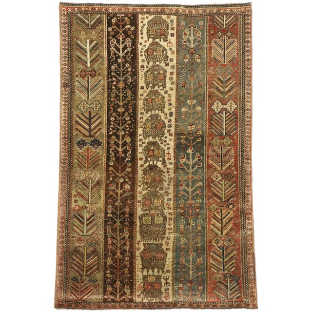 Vintage Turkish Oushak Rug - 02'09 X 04'04 For Sale - Image 10 of 10