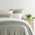 Pine Cone Hill by Annie Selke Pick Stitch Evergreen Matelasse Coverlet, Twin For Sale