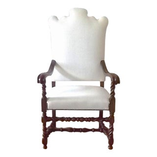 Alfonso Marina 18th Century Style "Lombardo" Armchair For Sale