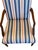 English Vintage Ethan Allen Lolling “Martha Washington" Upholstered Accent Chair For Sale - Image 3 of 12
