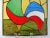 Stained Glass Good Morning Rooster Farm Farmhouse Chanticleer Chicken Cock Window Hanging Leaded For Sale - Image 9 of 10