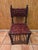 Mid 20th Century Mid 20th Century Spanish Set of Six Interlaced Leather Wooden Chairs For Sale - Image 5 of 12