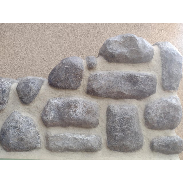 Robert Lentz — Goddess of Teotihuacan, Original Monumental Painted Stucco Sculpture, 1990s For Sale - Image 10 of 11