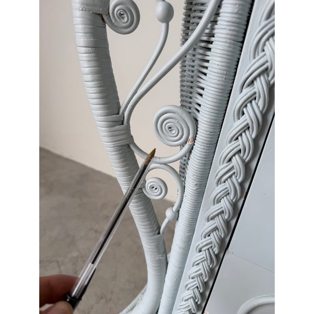 Vintage Palm Beach Woven Wicker Chest of Drawers For Sale - Image 10 of 12