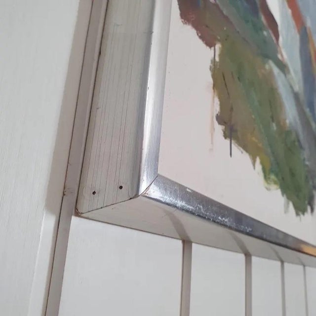 M.G, Abstract Houses, 1979, Oil on Panel For Sale - Image 8 of 18
