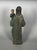 Virgin and Child, carved wood, 18th century. Polychrome sculpture in the round. French work, 18th century. Height 45 cm