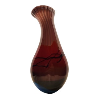 1950s Museum-Quality a.v.e.m. Anzolo Fuga "Astrale" Art Glass Sculpture (7.8 LBS For Sale